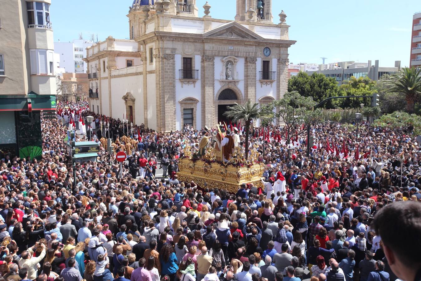 Semana Santa de Cádiz 2017. Cofradía de la Borriquita