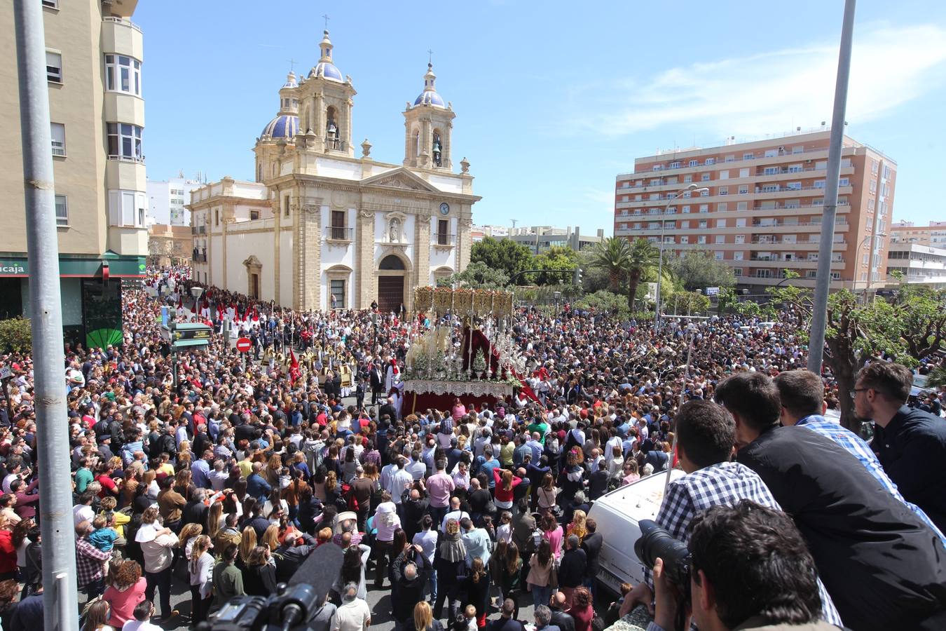 Semana Santa de Cádiz 2017. Cofradía de la Borriquita