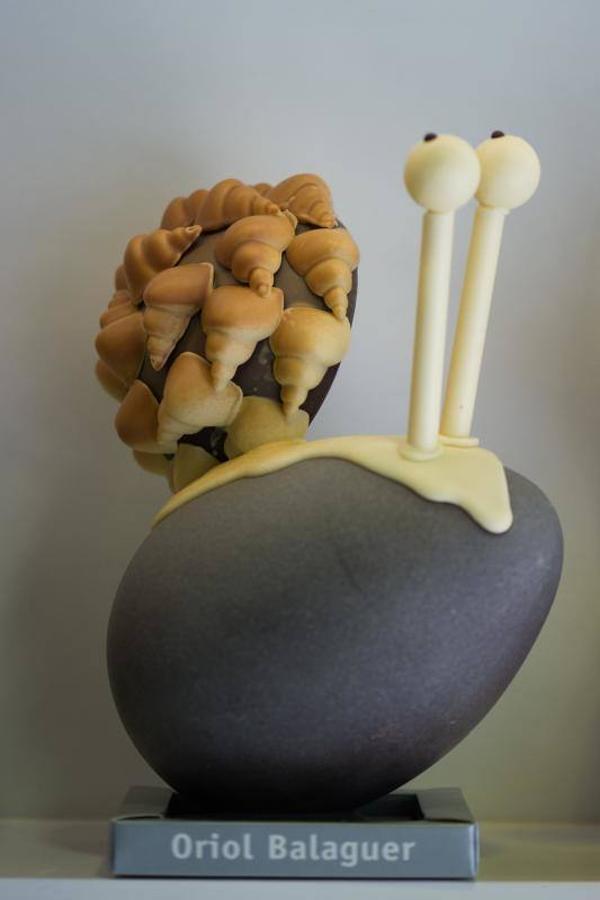Otro animal de chocolate hecho por Balaguer para estas fechas