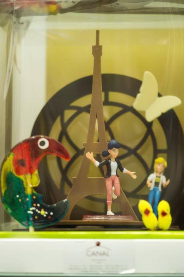 Un modelo que recrea la Torre Eiffel de París, de Canal