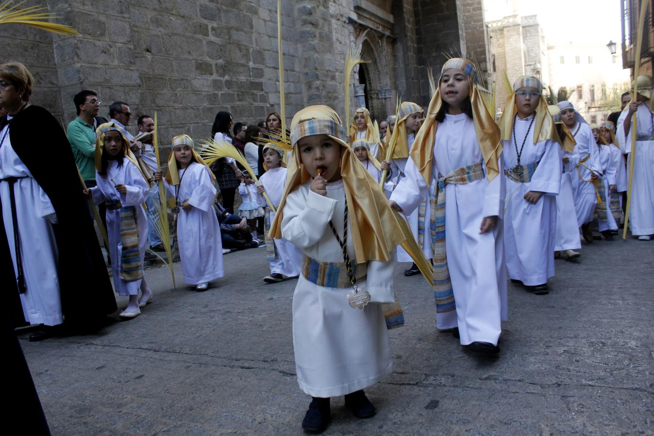 Procesión de la borriquita. 