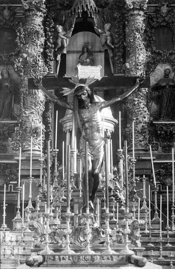El Cristo de las Aguas de Toledo, en 1912. 