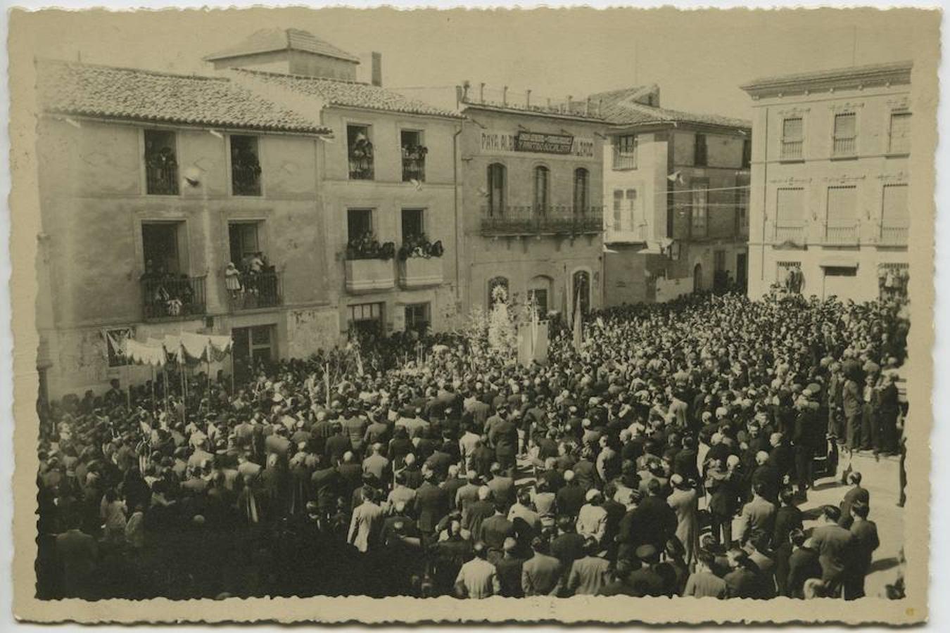 Procesión del Encuentro en Monóvar (Alicante) en 1934