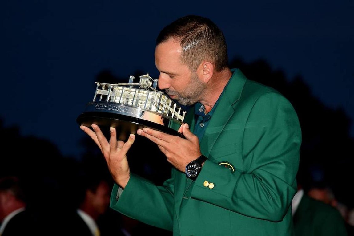 Las mejores fotos del triunfo de Sergio García en el Masters