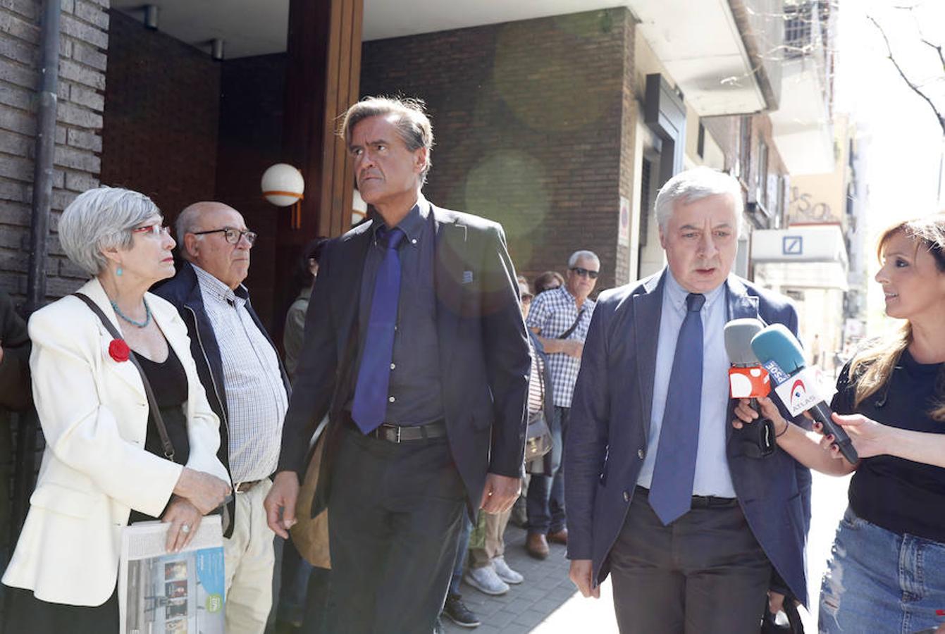 Blanco junto al exministro de Justicia Juan Fernando López Aguilar