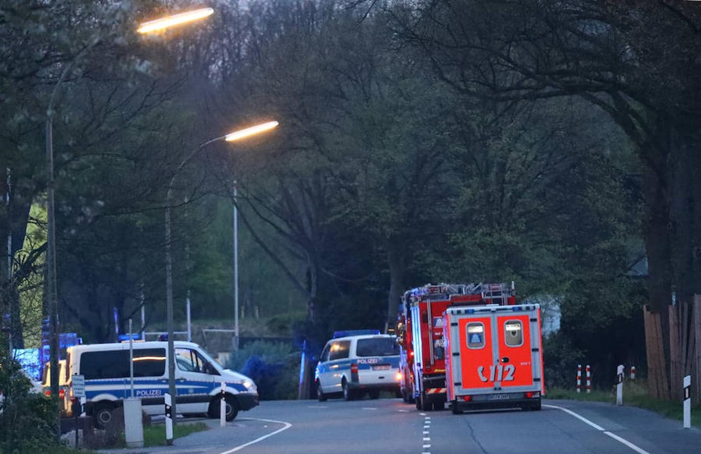 En torno a las 20.00 horas una explosión junto al autobús del Borussia de Dortmund generó mucha confusión