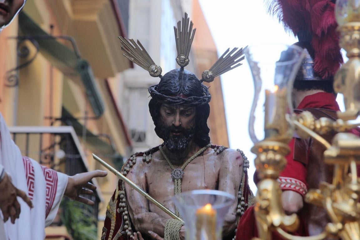 Ecce-Homo el Martes Santo en Cádiz. Semana Santa 2017