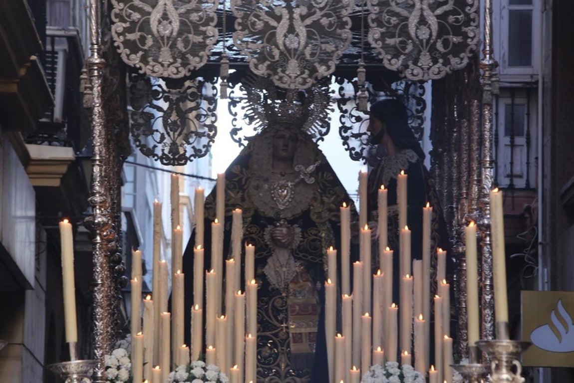 Ecce-Homo el Martes Santo en Cádiz. Semana Santa 2017
