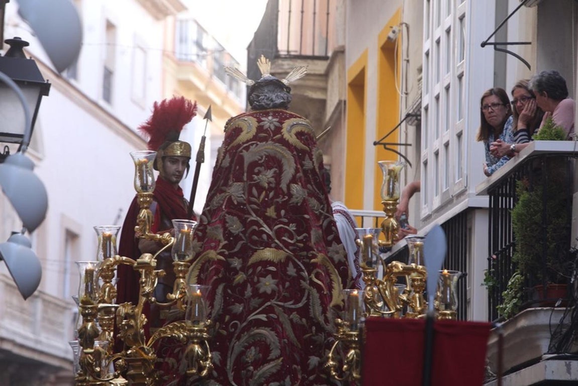 Ecce-Homo el Martes Santo en Cádiz. Semana Santa 2017