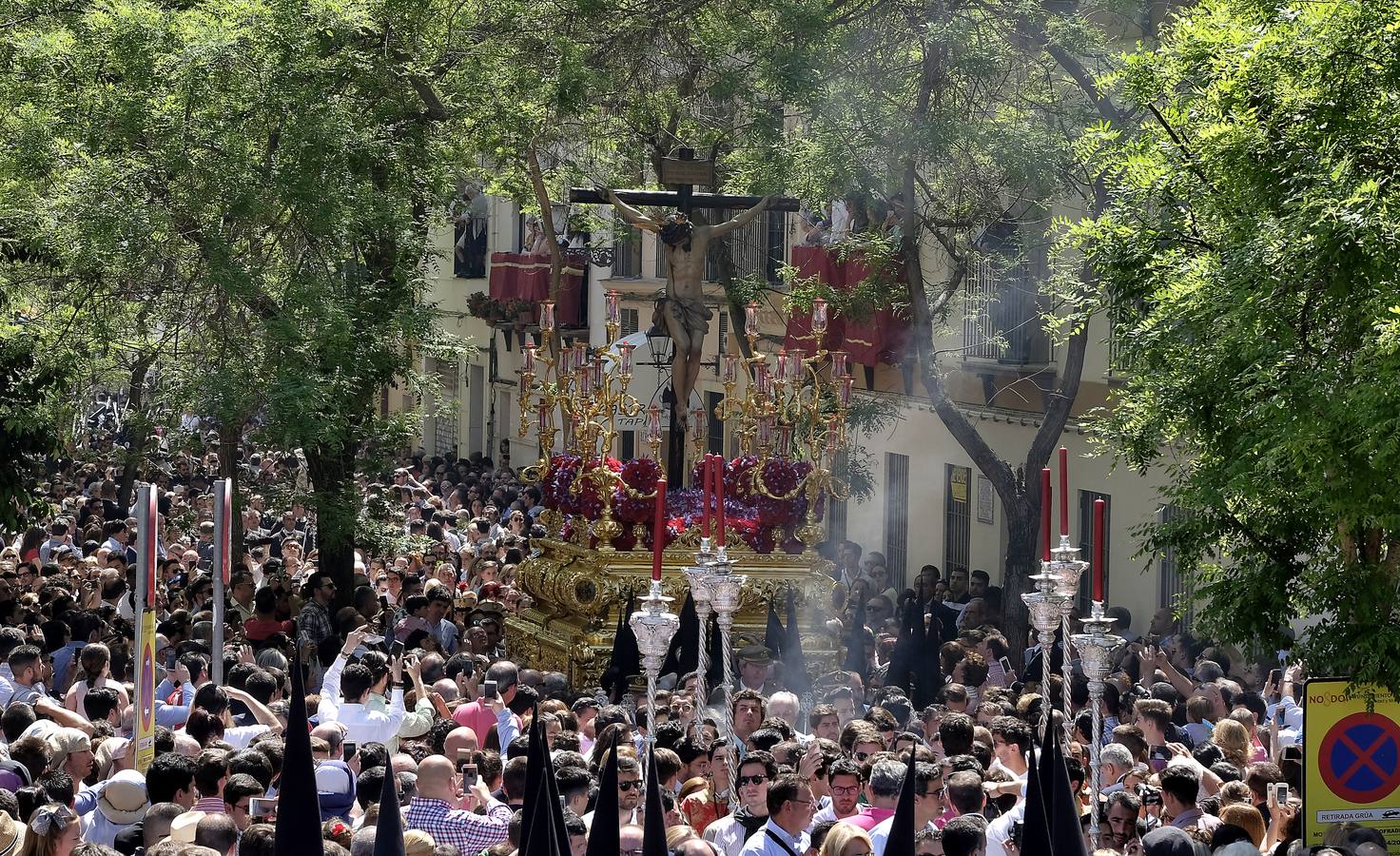 Las fotos de San Bernardo en el Miércoles Santo de la Semana Santa de Sevilla 2017