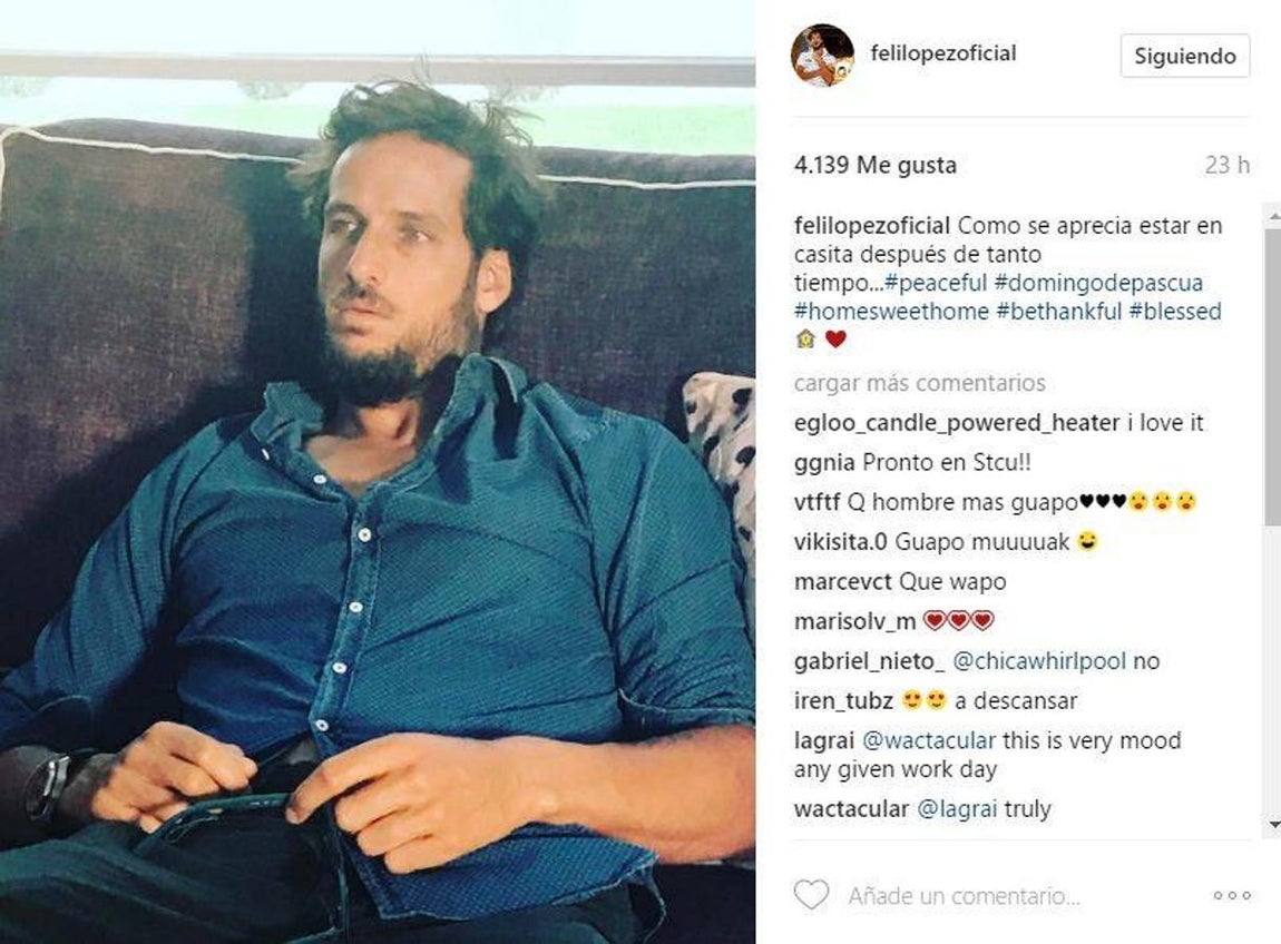 Feliciano López. El tenista ha decidido aprovechar estos días para descansar y coger fuerzas en su casa de Madrid