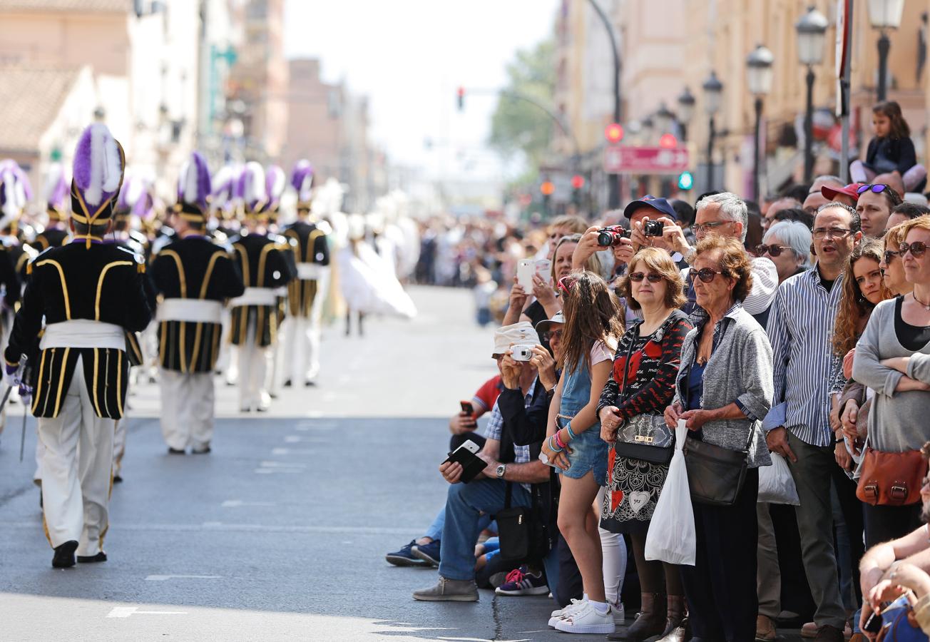 Desfile de Resurrección de la Semana Santa Marinera. 