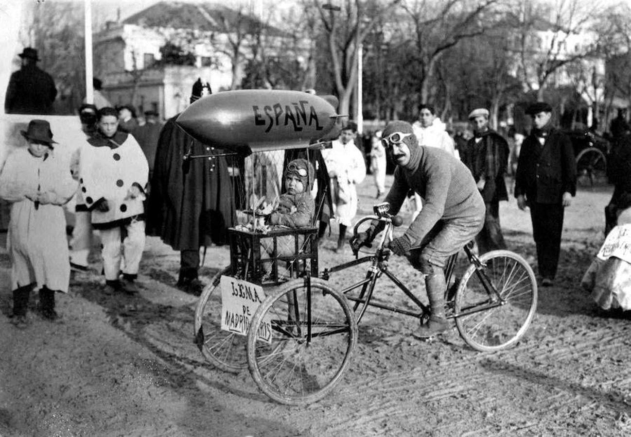 Curioso triciclo de 1928. 