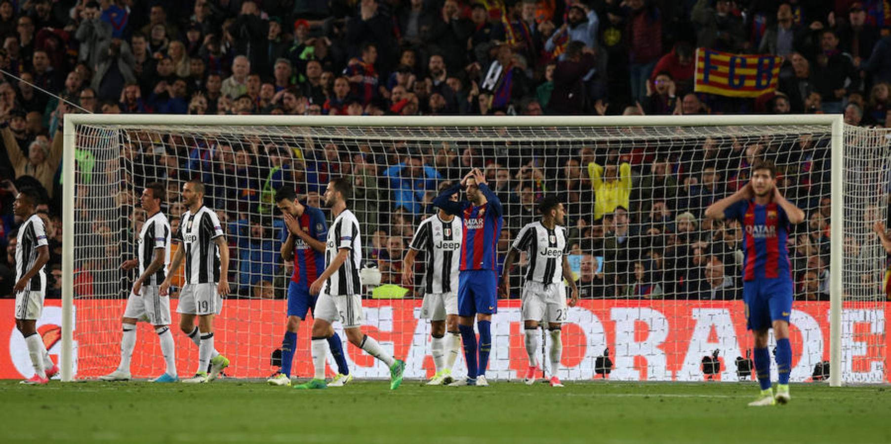 Las mejores imágenes del Barcelona-Juventus