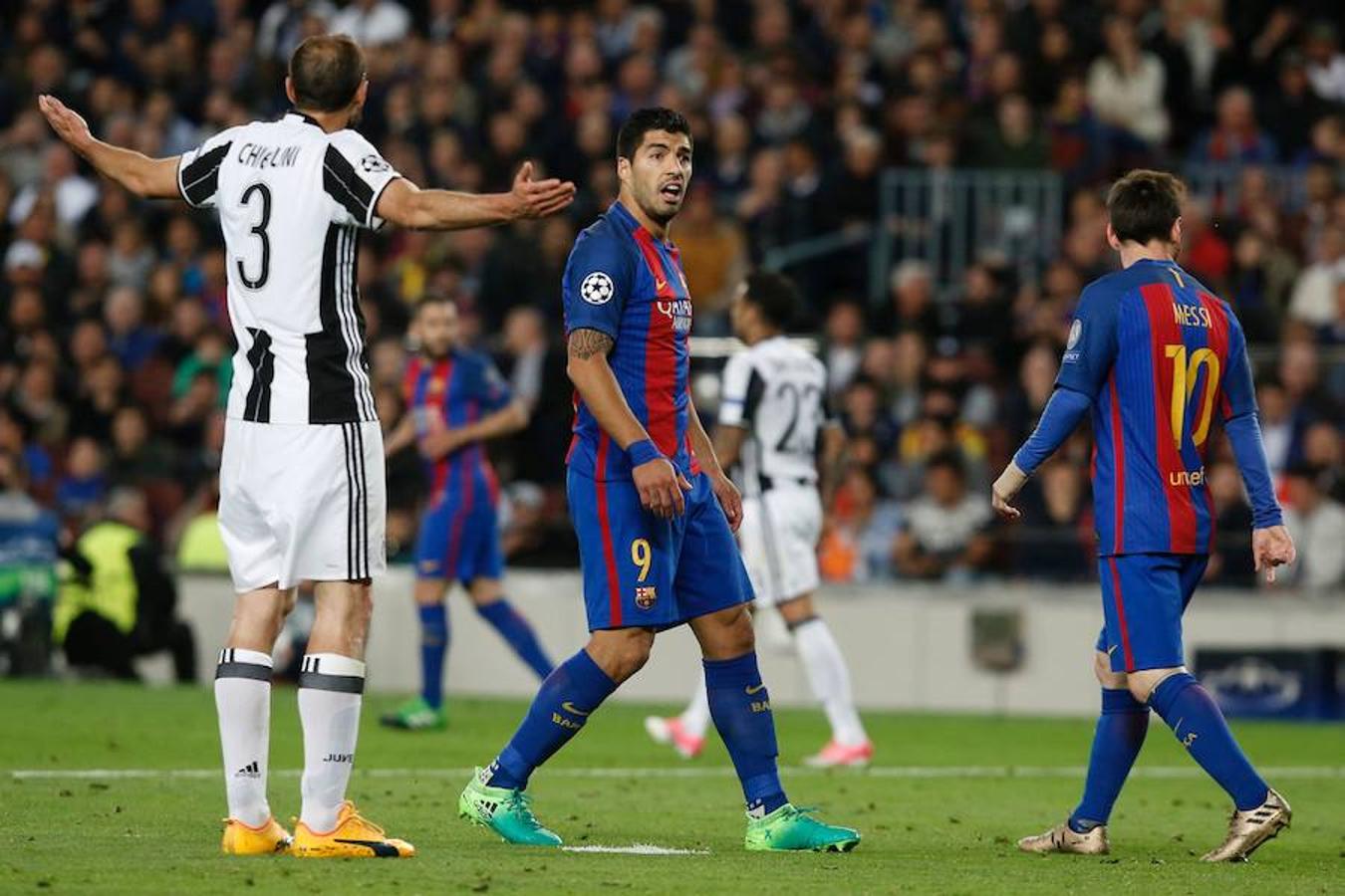 Las mejores imágenes del Barcelona-Juventus