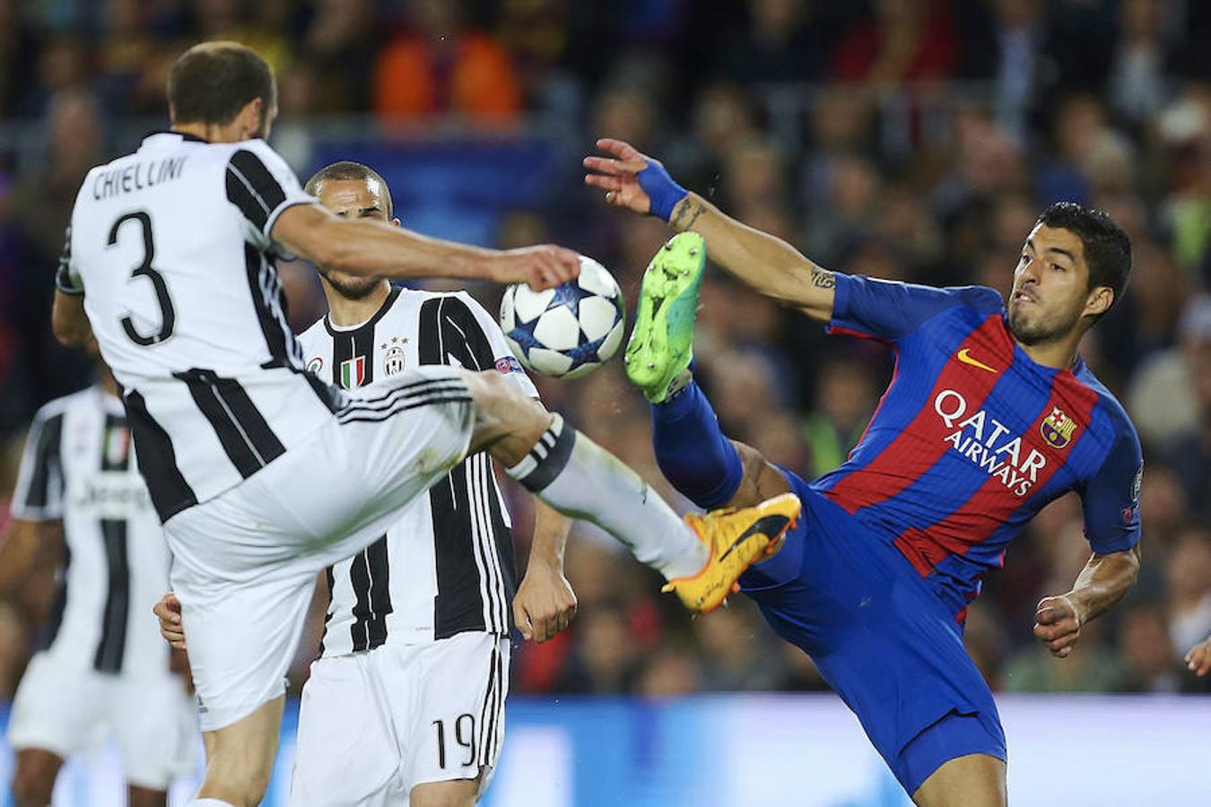 Las mejores imágenes del Barcelona-Juventus