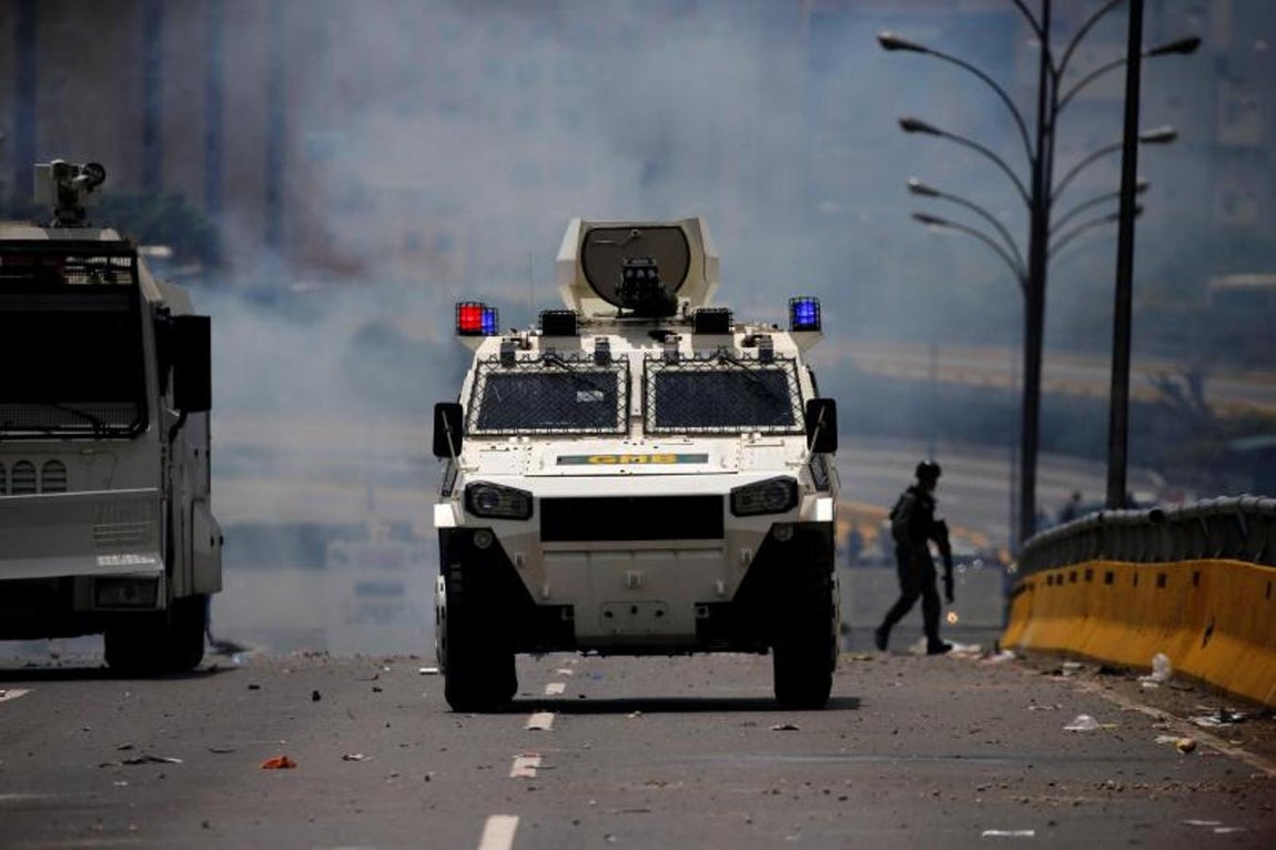 Las imágenes de la «megamarcha» en Venezuela