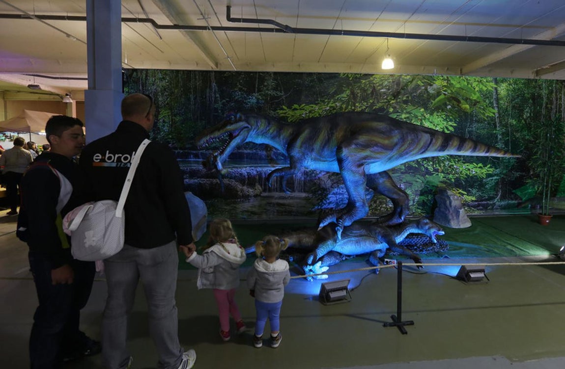 Fotos: Así es Expo Jurásico, la mayor muestra de dinosaurios animatrónicos