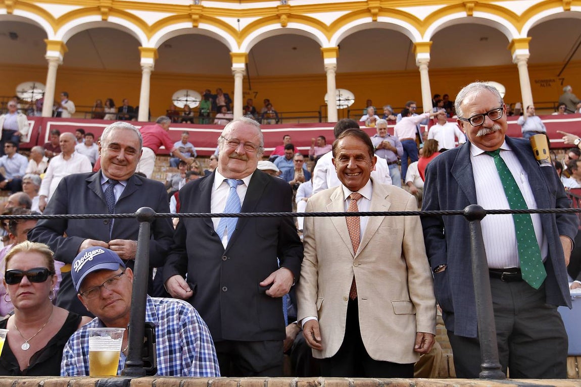 Rafael Valencia, Ramón Maria Serrera, Antonio Pascual y Joaquin Muñoz