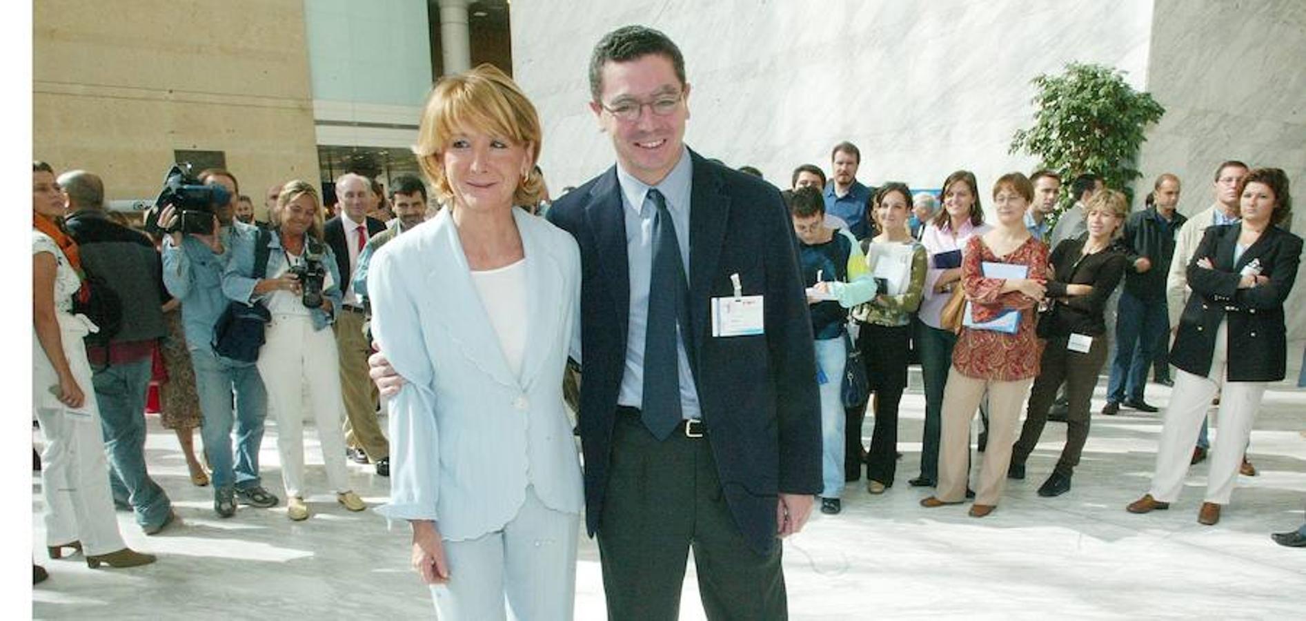 La vida política de Esperanza Aguirre, en imágenes