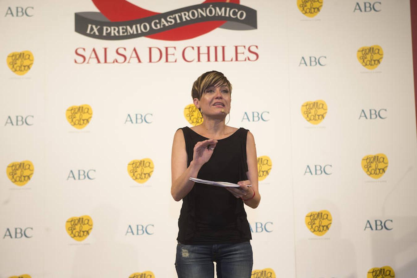 La entrega de los IX Premios Gastronómicos «Salsa de chiles», en imágenes. La periodista Sara Escudero (Atresmedia) ha sido la presentadora de esta edición