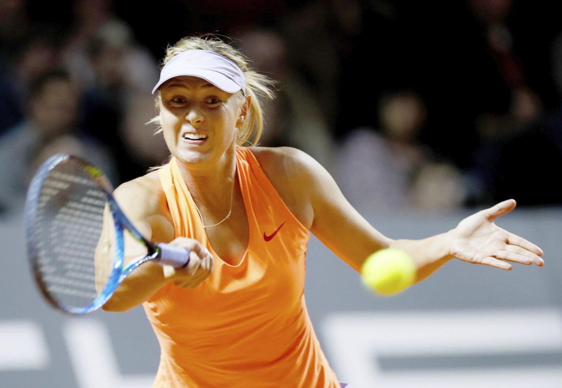 Así ha sido el regreso de Maria Sharapova