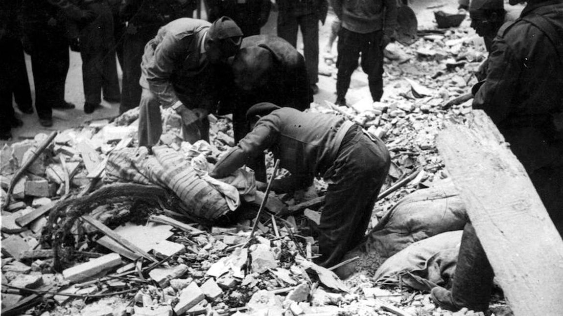 En imágenes: Así quedó Guernica tras el bombardeo