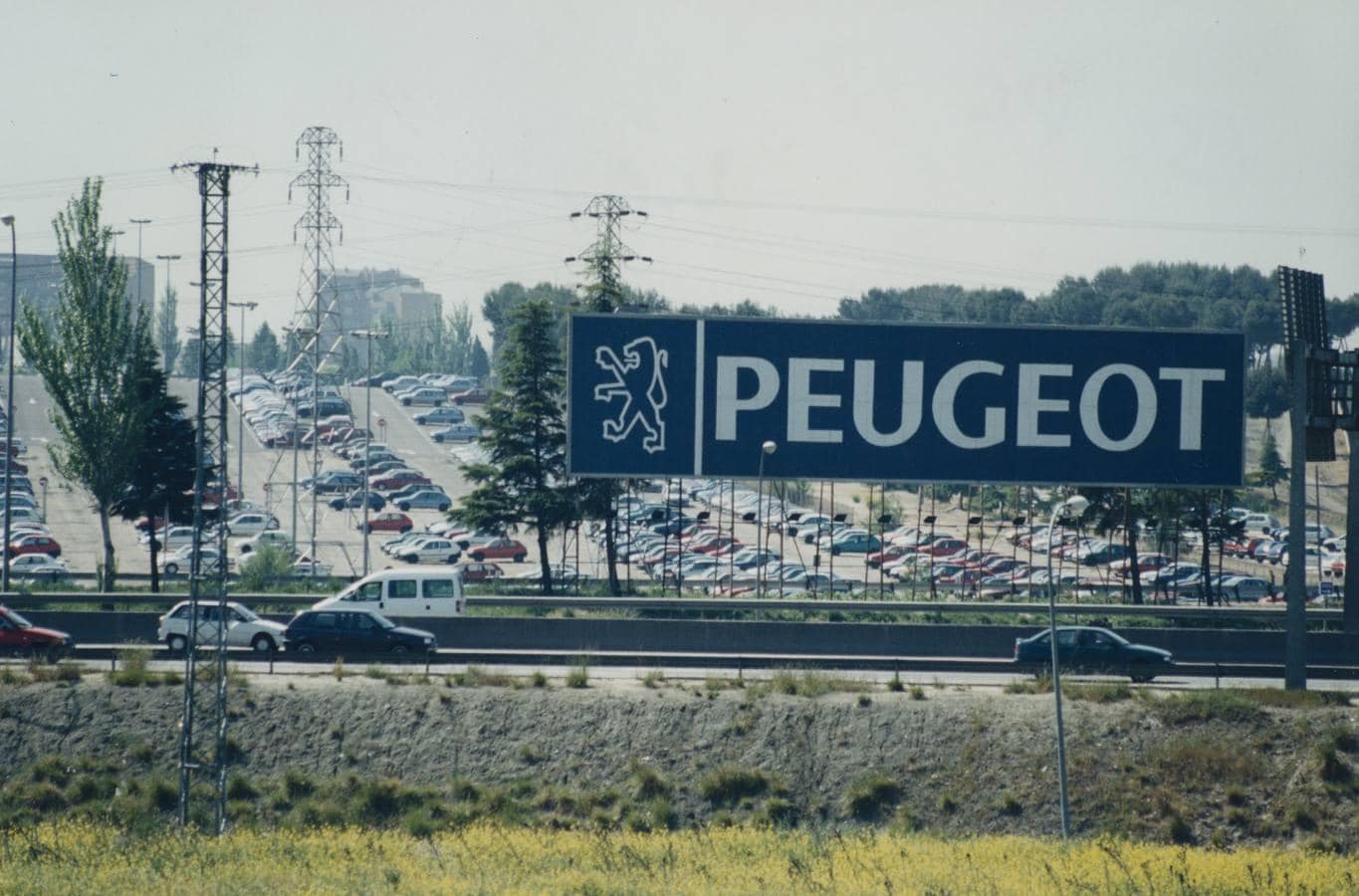 Campa de Peugeot en 1988