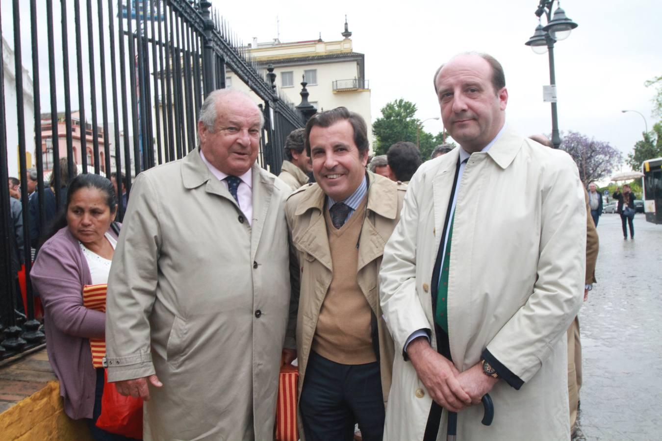 Borja Domecq, Manuel Vázquez y Joaquín Moeckel