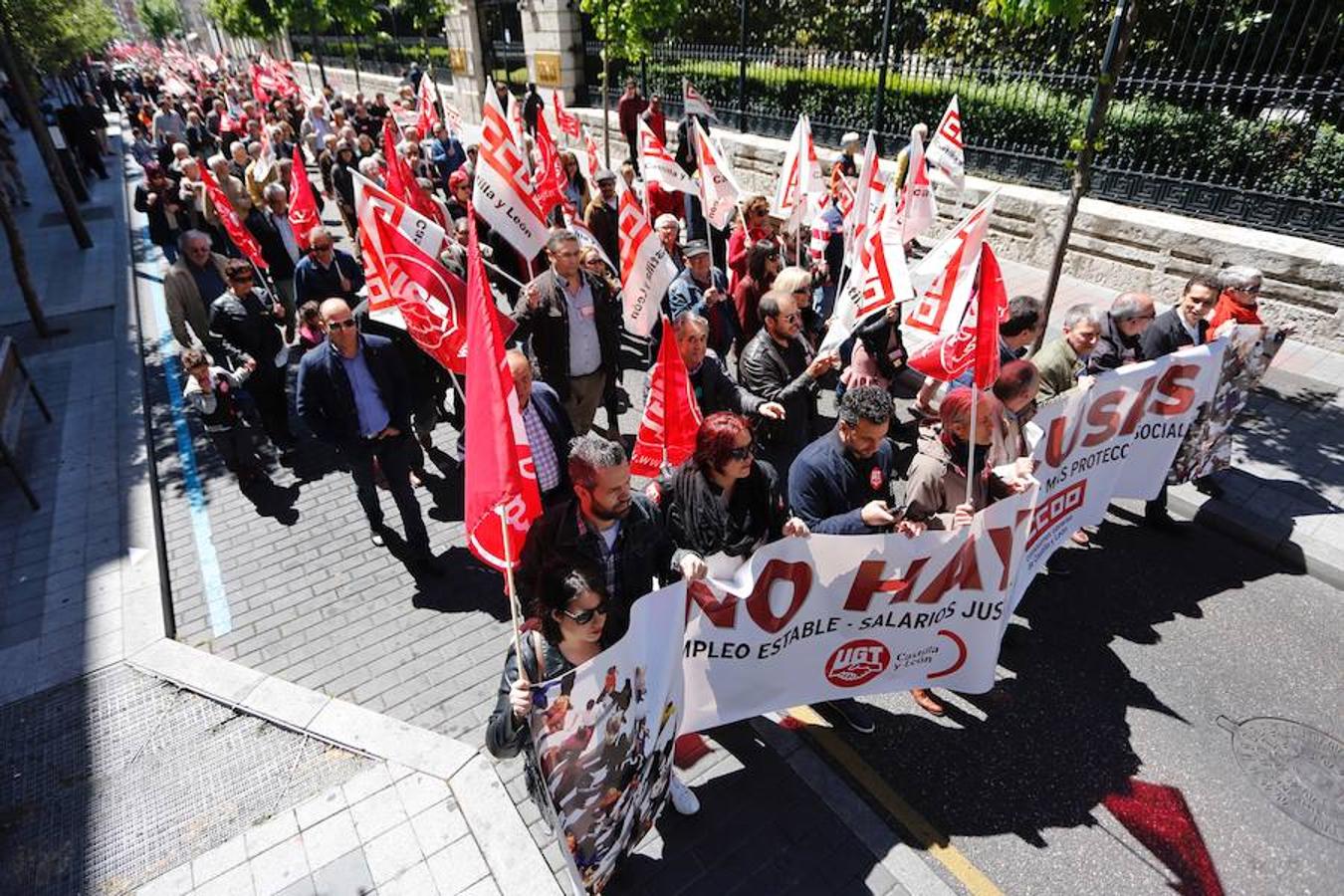Los líderes de UGT y CCOO en Castilla y León, Faustino Temprano y Ángel Hernández, se han desmarcado de la petición de referéndum en León por parte de sus organizaciones al alegar que este tema "no está en la agenda sindical"