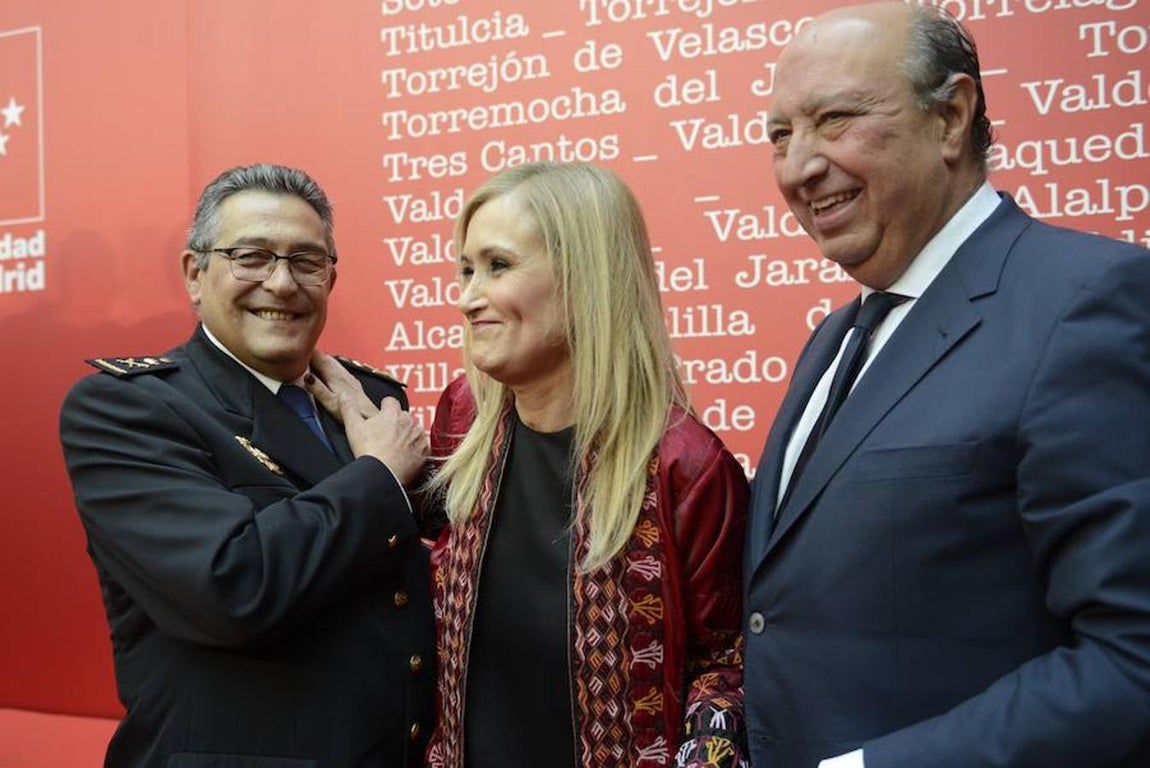 Los galardonados en la fiesta de la Comunidad de Madrid. 