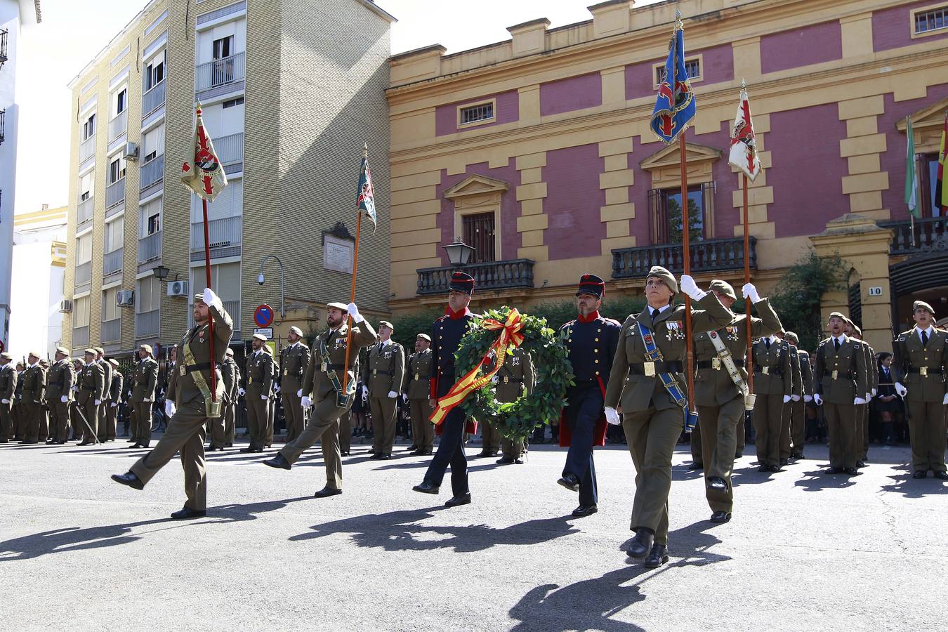 Homenaje a los héroes del Dos de Mayo en la plaza de la Gavidia