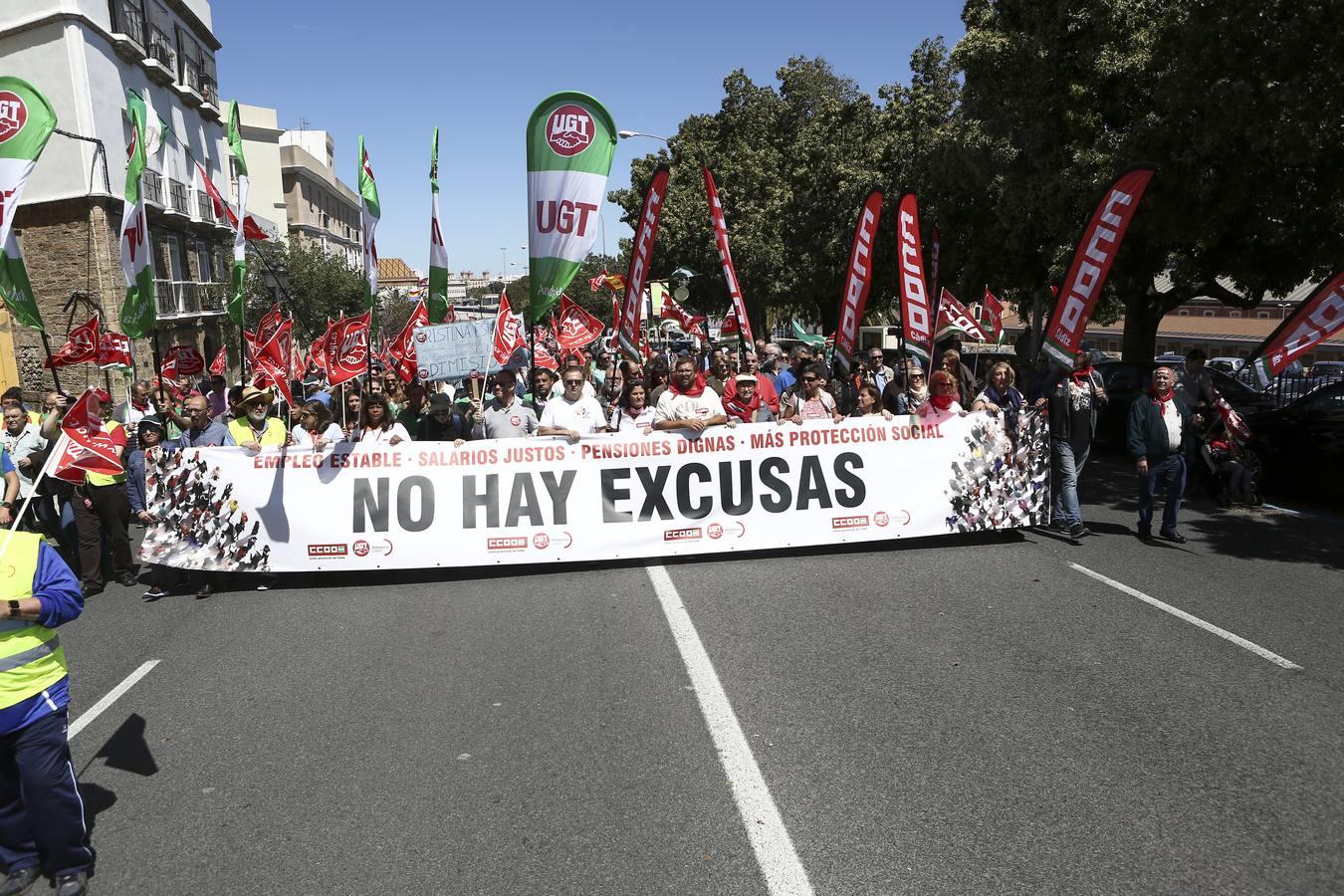 Un color para dos protestas distintas