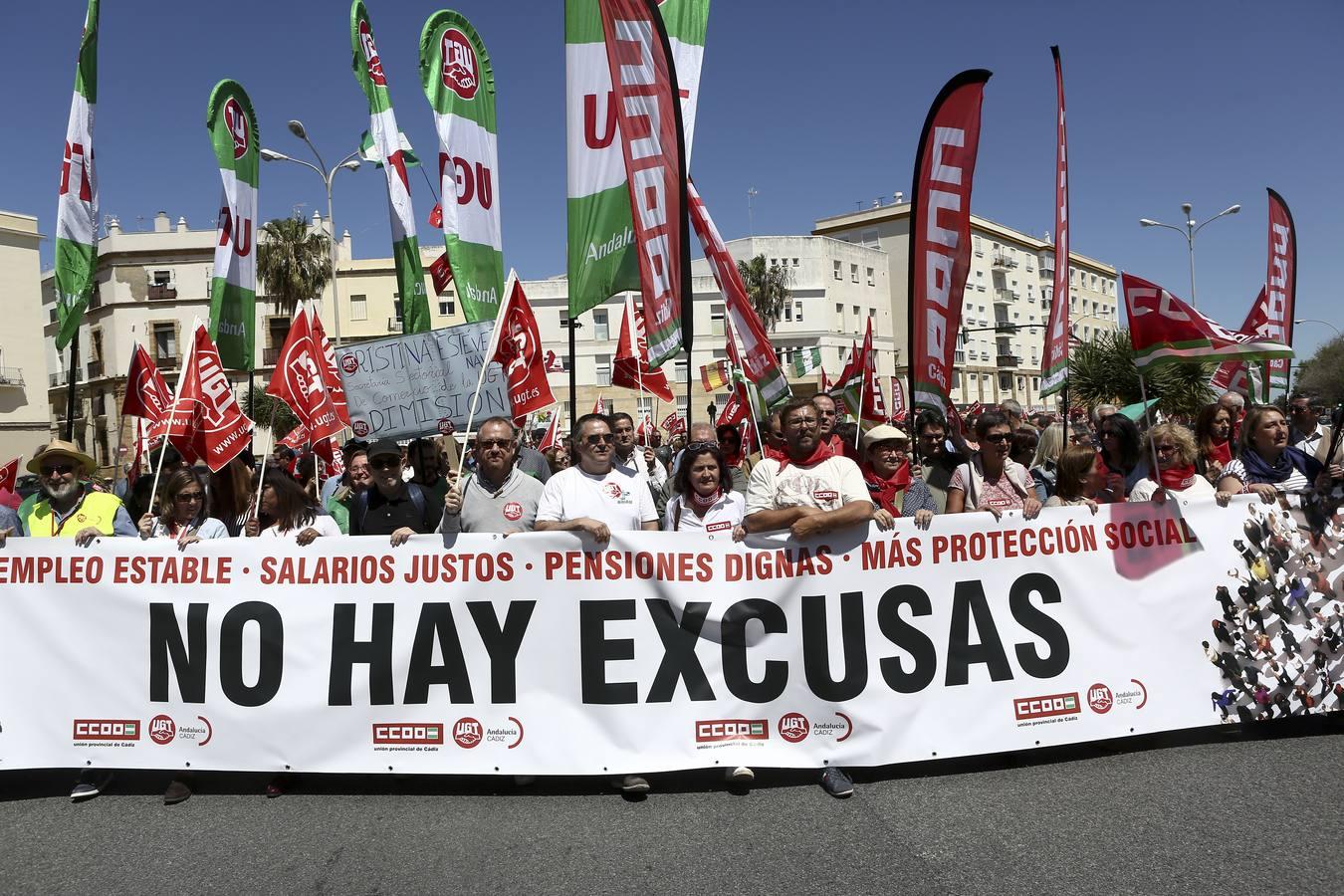 Un color para dos protestas distintas