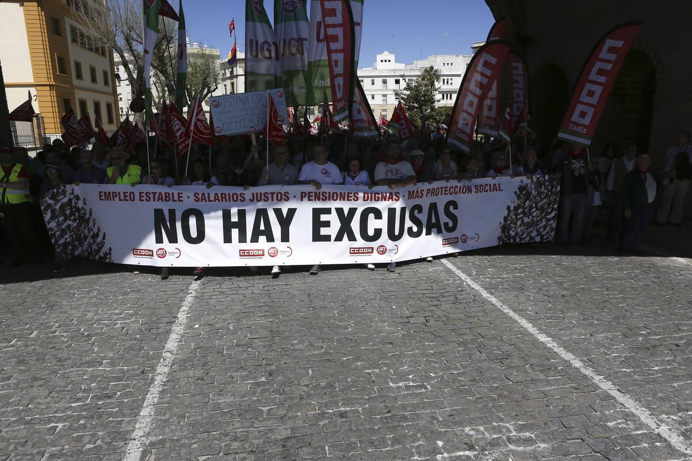 Un color para dos protestas distintas