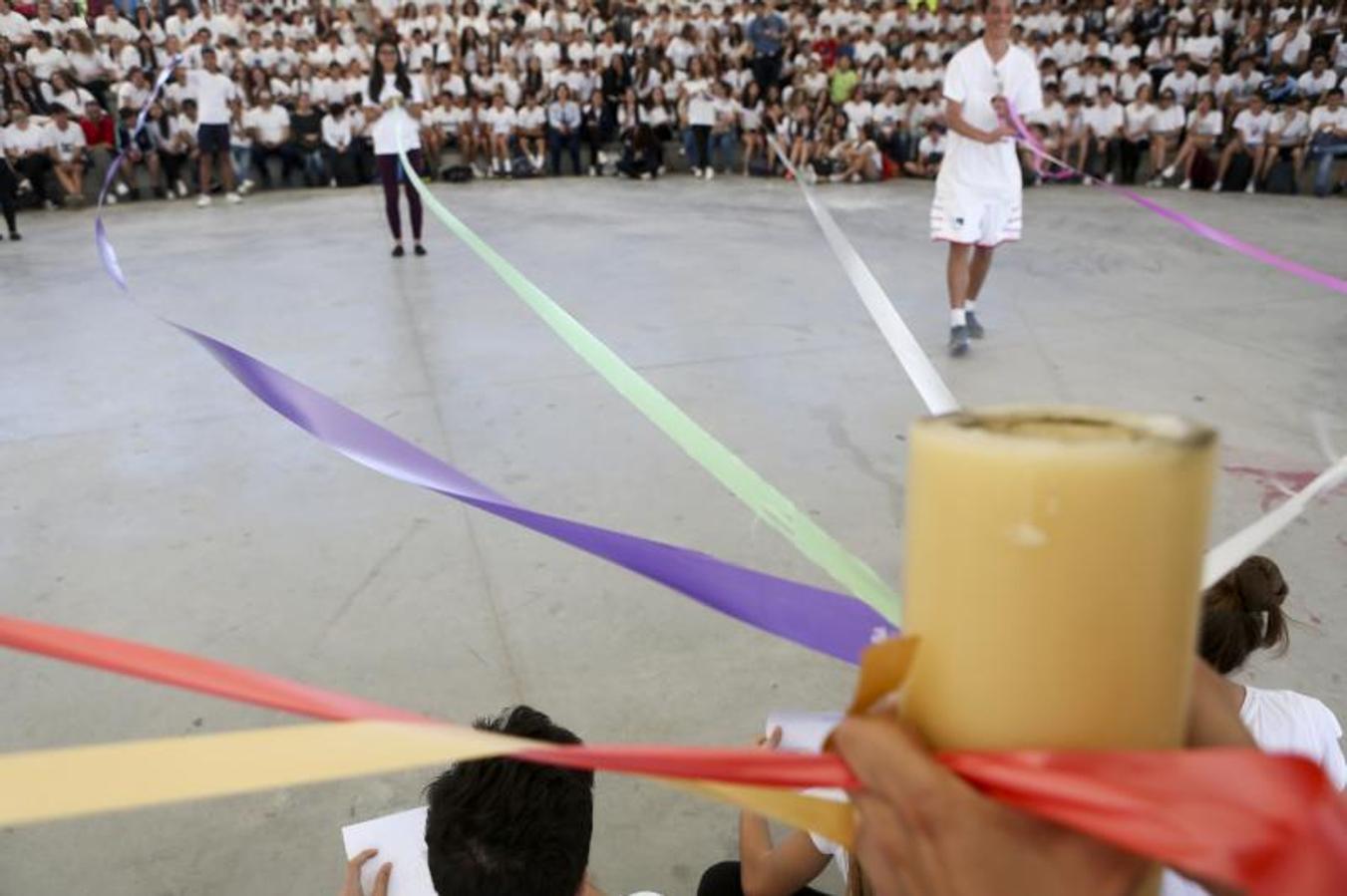 Las mejores imágenes de la carrera de colores (Holi run) de las Escuelas Católicas de Cádiz