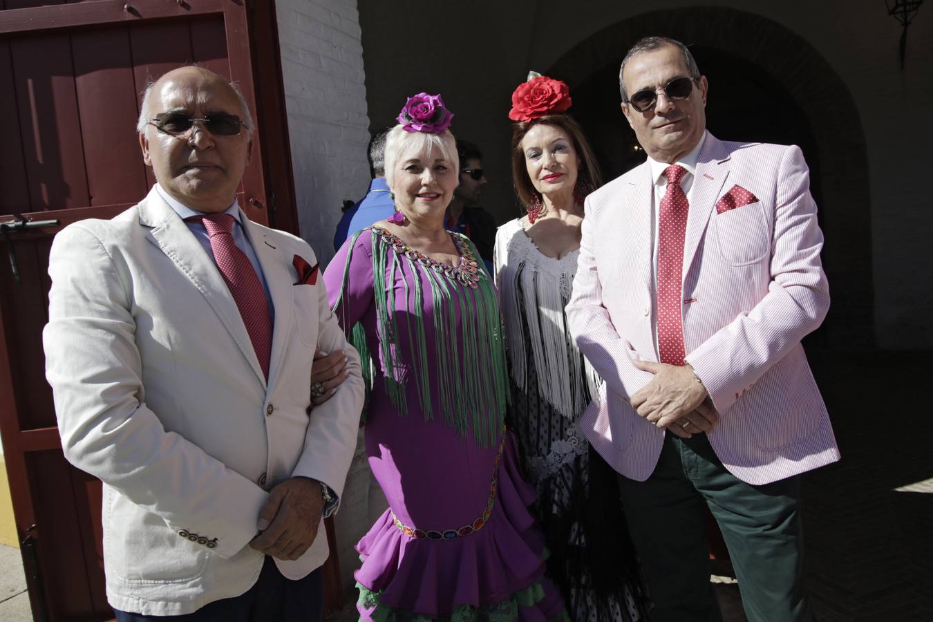 Luis Romero, Pepi Verdugo, Domi del Amo y Enrique González. 