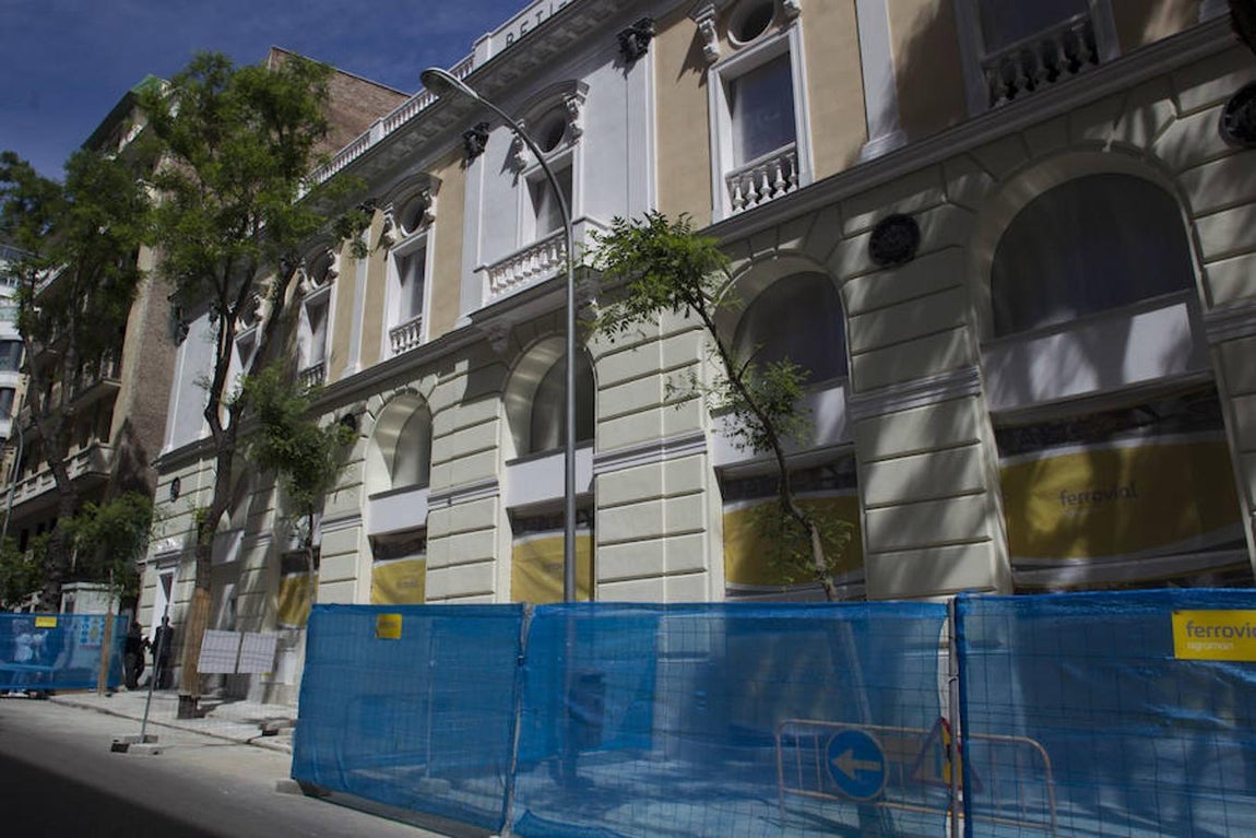 Así avanza la reforma del frontón Beti-Jai