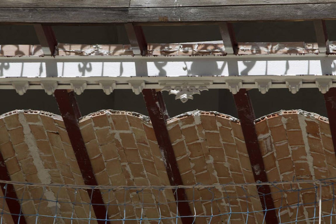 Así avanza la reforma del frontón Beti-Jai