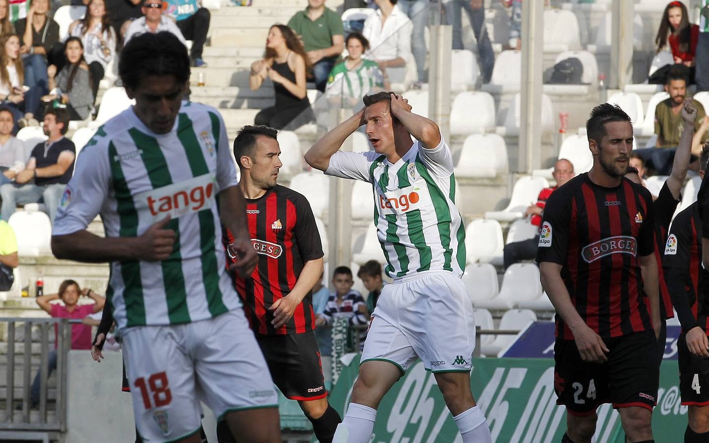 La victoria del Córdoba ante el Reus, en imágenes