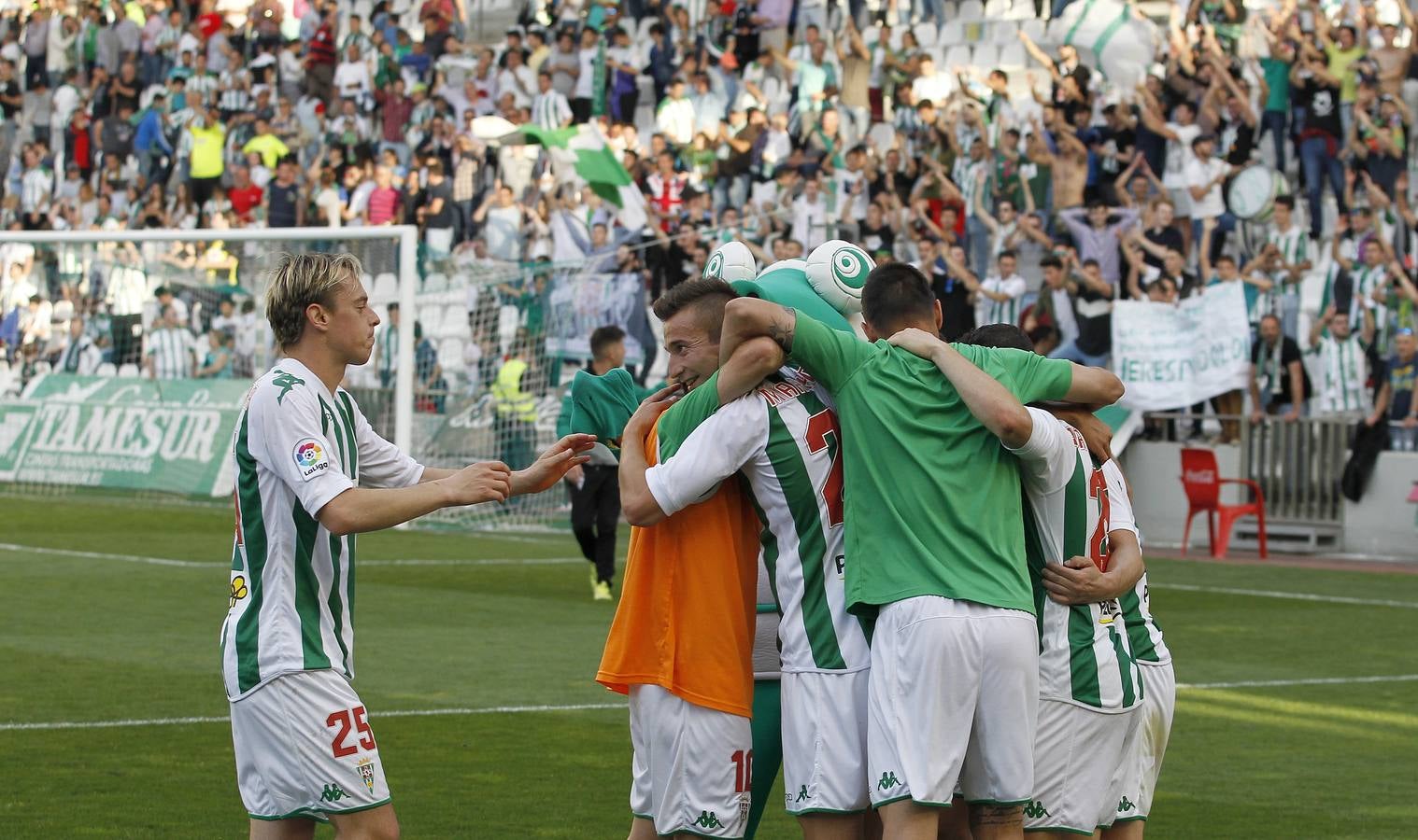 La victoria del Córdoba ante el Reus, en imágenes