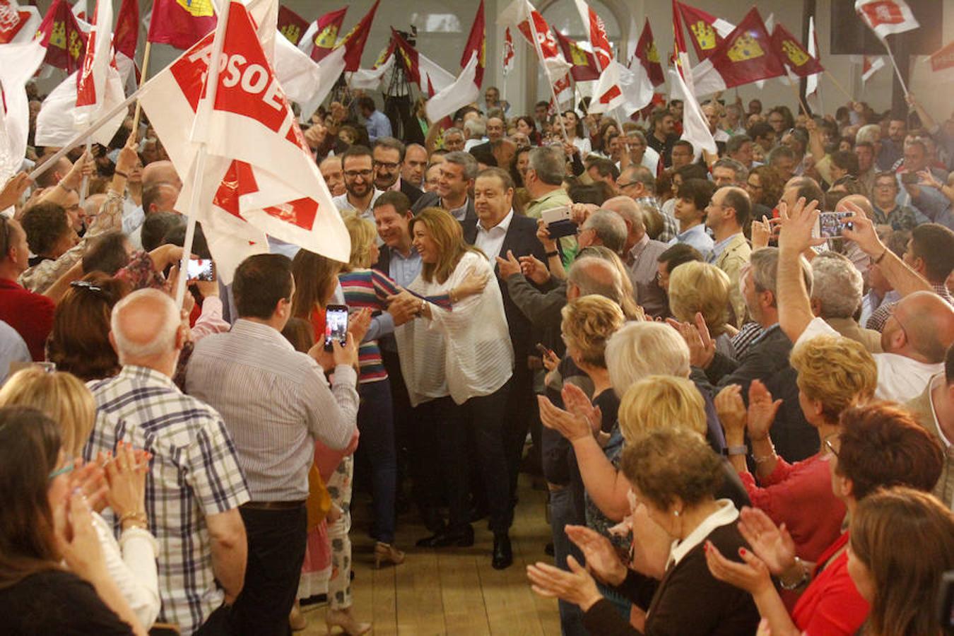 Mitín de Susana Díaz en Toledo