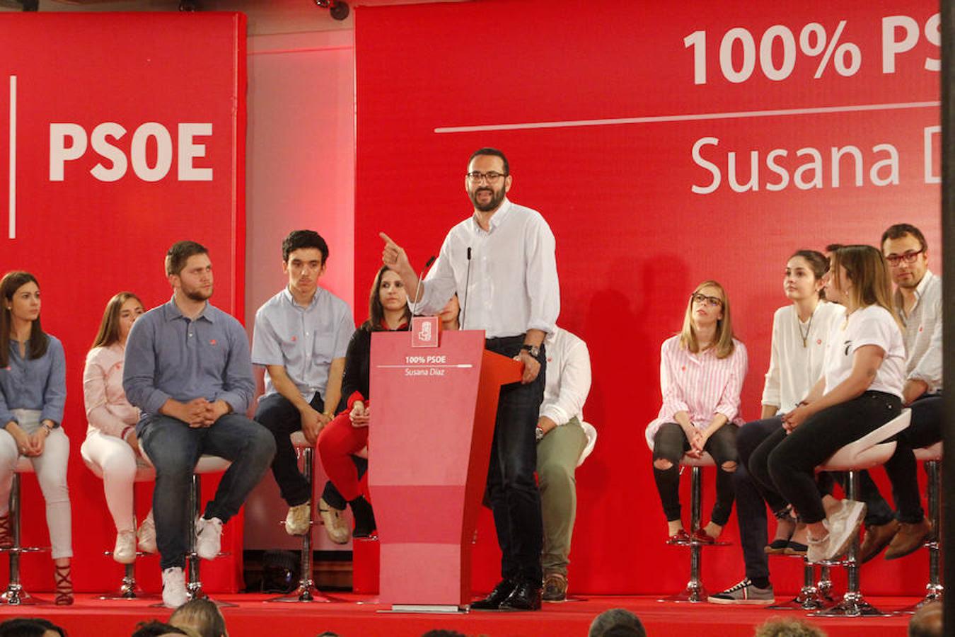 Mitín de Susana Díaz en Toledo