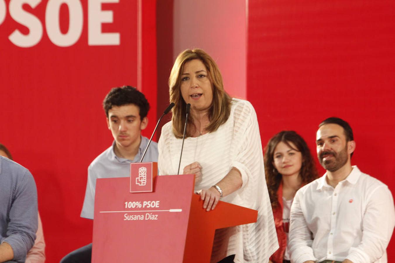 Mitín de Susana Díaz en Toledo