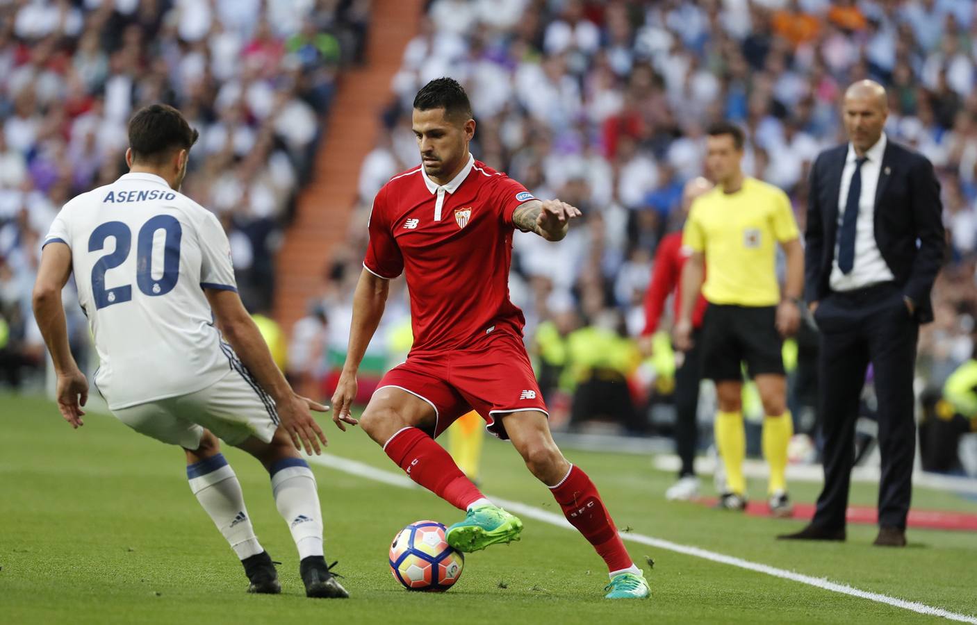 La abrumadora derrota del Sevilla FC ante el Real Madrid