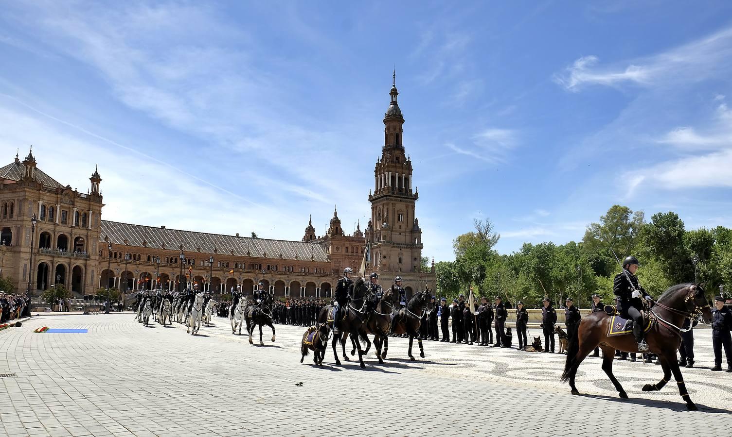 La bandera de España, para la Jefatura de Policía