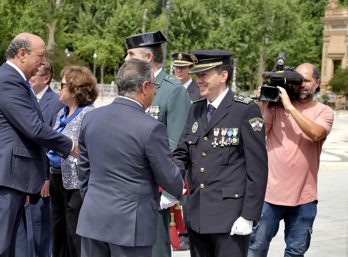 La bandera de España, para la Jefatura de Policía