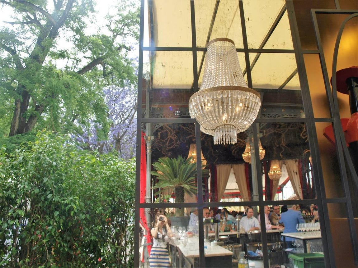 El interior del Templete