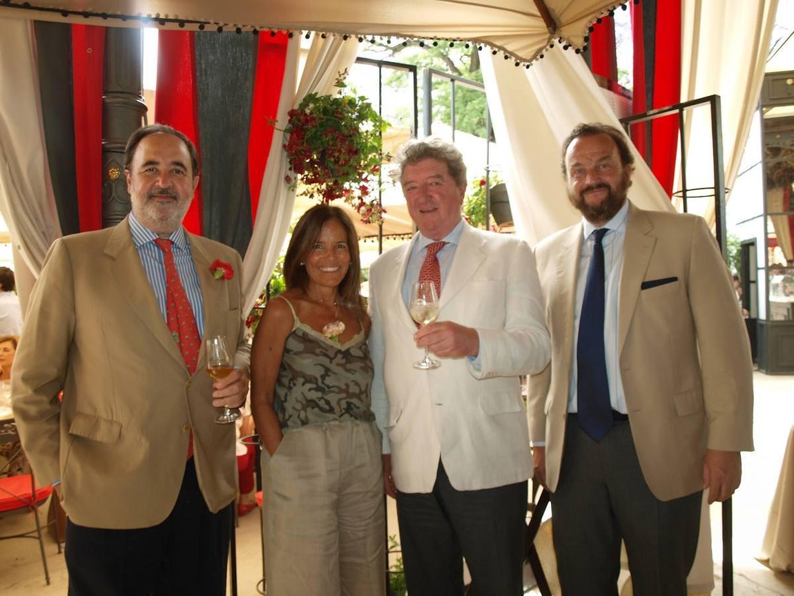 Gabriel González-Gordon, Cecilia Rojas, Leandro Rebuelta y Bosco Torremocha