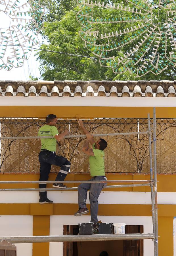 Los últimos preparativos de la Feria de Córdoba 2017, en imágenes